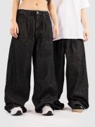 Urban Classics Pleated With Long Pocket Jeans black washed