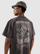 Vitriol Cyber Punk Creaturen Cropped T-Shirt vintage black