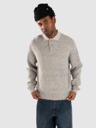 Redefined Rebel RRNixon Knit Boxy Fit Pullover light grey melange