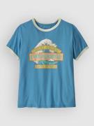 Patagonia Great Waves Ringer T-Shirt shore blue