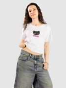 Empyre Sk8 Cats For The Girls Boxy T-Shirt white