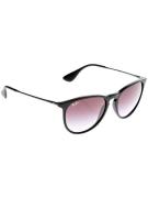 Ray-Ban Erika Rubber Black Solglasögon poly grey gradient
