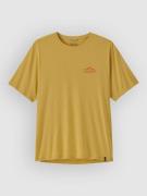 Patagonia Cap Cool Daily - Cloud Crag T-Shirt lime yel/light xdye