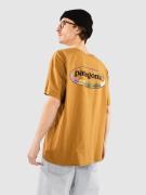 Patagonia 95 Oval Logo T-Shirt bobcat brown/ sunshine