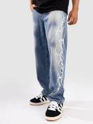 Broken Promises Cybersig Baggy Denim Jeans blue