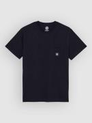 Element Icon Label Pocket T-Shirt flint black