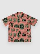 The Dudes Beelzebud Pink Green Hawaiian Skjorta multicolor