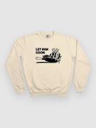 The Dudes Let Him Cook Classic Tröja almond milk