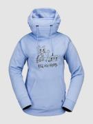 Volcom Riding Hydro Hoodie crystal blue