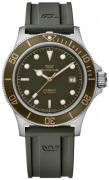 Glycine Herrklocka GL0329 Combat Sub Grön/Gummi Ø42 mm