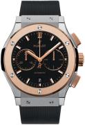 Hublot Herrklocka 521.NO.1181.RX Classic Fusion Svart/Gummi Ø45 mm