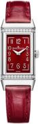 Jaeger LeCoultre Damklocka 3288560 Reverso Röd/Läder