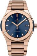 Hublot Herrklocka 548.OX.7180.OX Classic Fusion Blå/18 karat