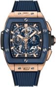 Hublot Herrklocka 642.OL.7180.RX Big Bang 42Mm Skelettskuren/Gummi