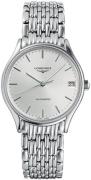 Longines Damklocka L4.361.4.72.6 Lyre Silverfärgad/Stål Ø30 mm