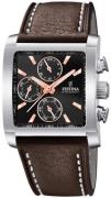 Festina Herrklocka F20424-4 Svart/Läder