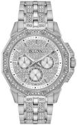 Bulova Herrklocka 96C134 Crystal Kristallinfattad/Stål Ø41.5 mm