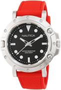 Nautica Herrklocka NAD12549G Dress Svart/Gummi Ø44 mm