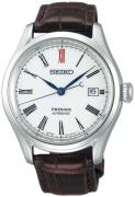 Seiko Herrklocka SPB095J1 Presage Vit/Läder Ø40.5 mm