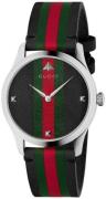 Gucci YA1264079 G-Timeless Flerfärgad/Läder Ø38 mm