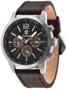 Timberland Herrklocka TBL14475JS02 Svart/Läder Ø46 mm