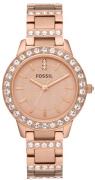 Fossil Damklocka ES3020 Jesse Roséguldstonad/Roséguldstonat stål