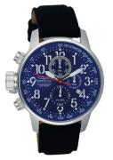 Invicta Herrklocka 1513 Force Lefty Blå/Textil Ø46 mm