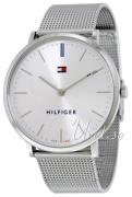 Tommy Hilfiger Herrklocka 1781690 Ultra Slim Vit/Stål Ø40 mm