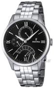 Festina Herrklocka F16822-4 Sport Svart/Stål Ø43 mm