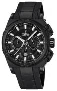 Festina Herrklocka F16971-1 Sport Svart/Gummi Ø44 mm