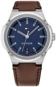 Tommy Hilfiger Herrklocka 1791645 Blå/Läder Ø44 mm