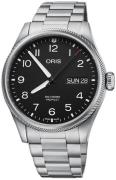 Oris Herrklocka 01 752 7760 4164-07 8 22 08 Aviation Svart/Stål Ø44