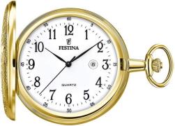 Festina Herrklocka F2028-1 Bolsillo Vit Ø49 mm