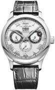 Chopard Herrklocka 168561-3001 L.U.C Silverfärgad/Läder Ø43 mm