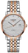 Longines Herrklocka L4.910.5.77.7 Elegant Grå/Roséguldstonat stål