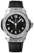 Hublot Damklocka 465.SX.1170.RX.1204 Big Bang 38mm Svart/Gummi Ø38 mm