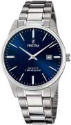 Festina Herrklocka F20511-3 Blå/Stål Ø39 mm