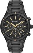 Bulova Herrklocka 98B287 Svart/Stål Ø43 mm