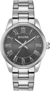 Bulova Herrklocka 96A222 Grå/Stål Ø40 mm