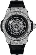 Hublot Damklocka 465.SS.1117.VR.1704.MXM18 Big Bang 39mm Svart/Gummi