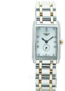 Longines Damklocka L5.255.5.89.7 Dolcevita Vit/18 karat roséguld