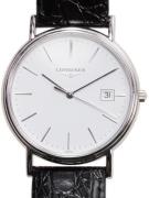 Longines Herrklocka L4.790.4.12.2 Presences Vit/Läder Ø38.5 mm