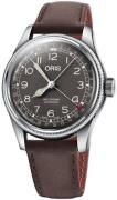 Oris Herrklocka 01 754 7741 4064-07 5 20 64 Aviation Svart/Läder