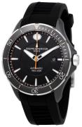 Baume & Mercier Herrklocka M0A10339 Clifton Svart/Gummi Ø42 mm