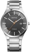 Bering Herrklocka 15239-779 Solar Grå/Titan Ø39 mm