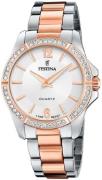 Festina Damklocka F20595-1 Mademoiselle Silverfärgad/Roséguldstonat