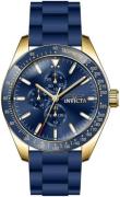 Invicta Herrklocka 38403 Aviator Blå/Gummi Ø45 mm