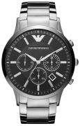 Emporio Armani Herrklocka AR2460 Renato Svart/Stål Ø46 mm