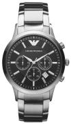 Emporio Armani Herrklocka AR2434 Renato Svart/Stål Ø43 mm