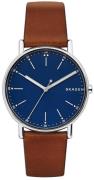 Skagen Herrklocka SKW6355 Signatur Blå/Läder Ø40 mm